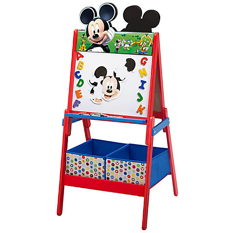 Delta Children Disney Mickey Mouse Double-Sided Activity Easel