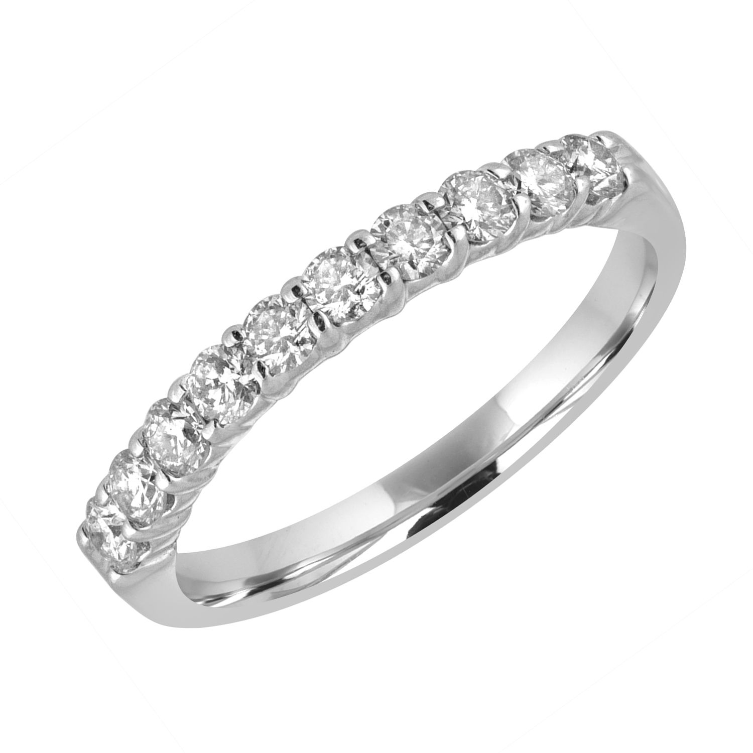 Amairah .50 ct. t.w. Diamond Wedding Band in 14k White Gold | BJ's ...