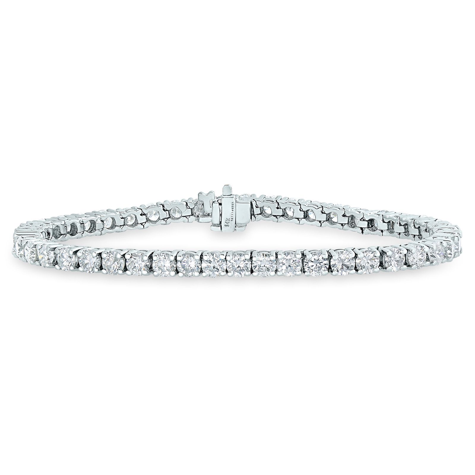 White Gold and 5.00ct Diamond Tennis Bracelet