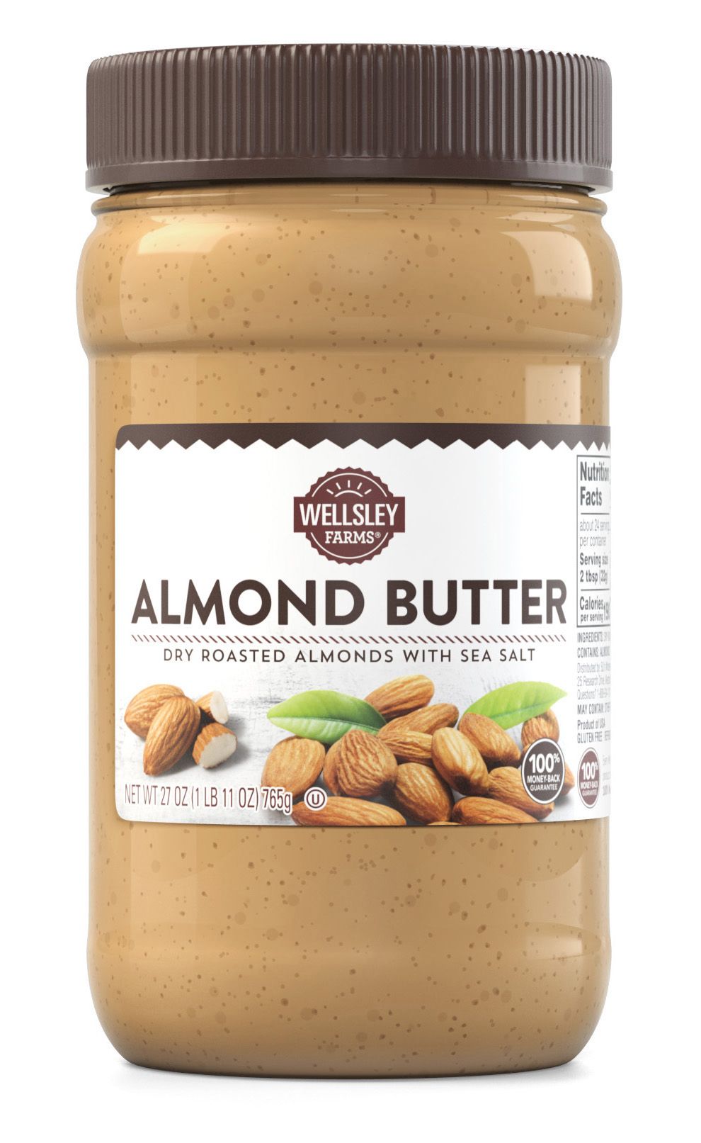 Kirkland Signature Creamy Almond Butter 26 Oz : : Grocery &  Gourmet Foods