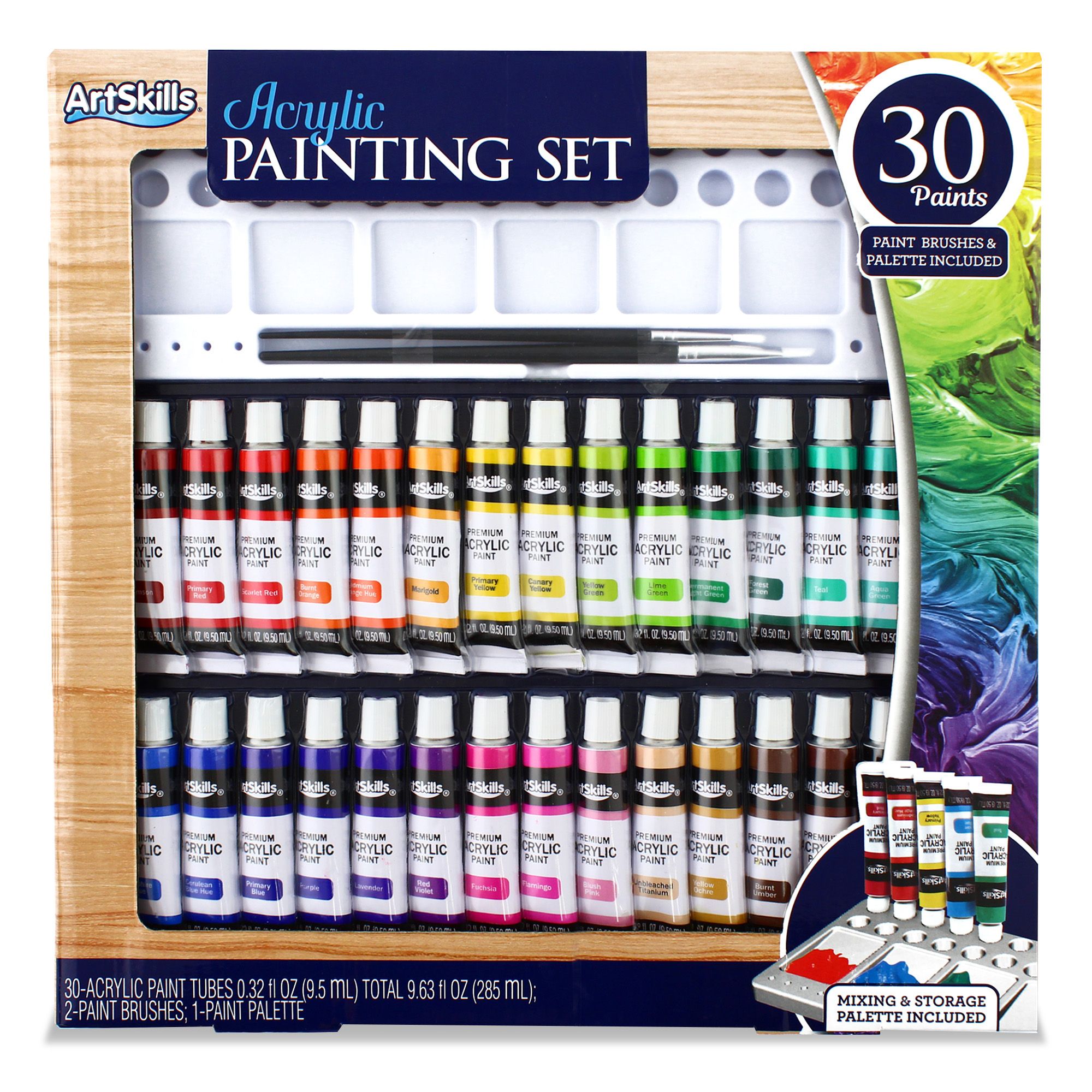 Buy ArtSkills Acrylic Paint Brush Set, Acrylic Paint Brushes for