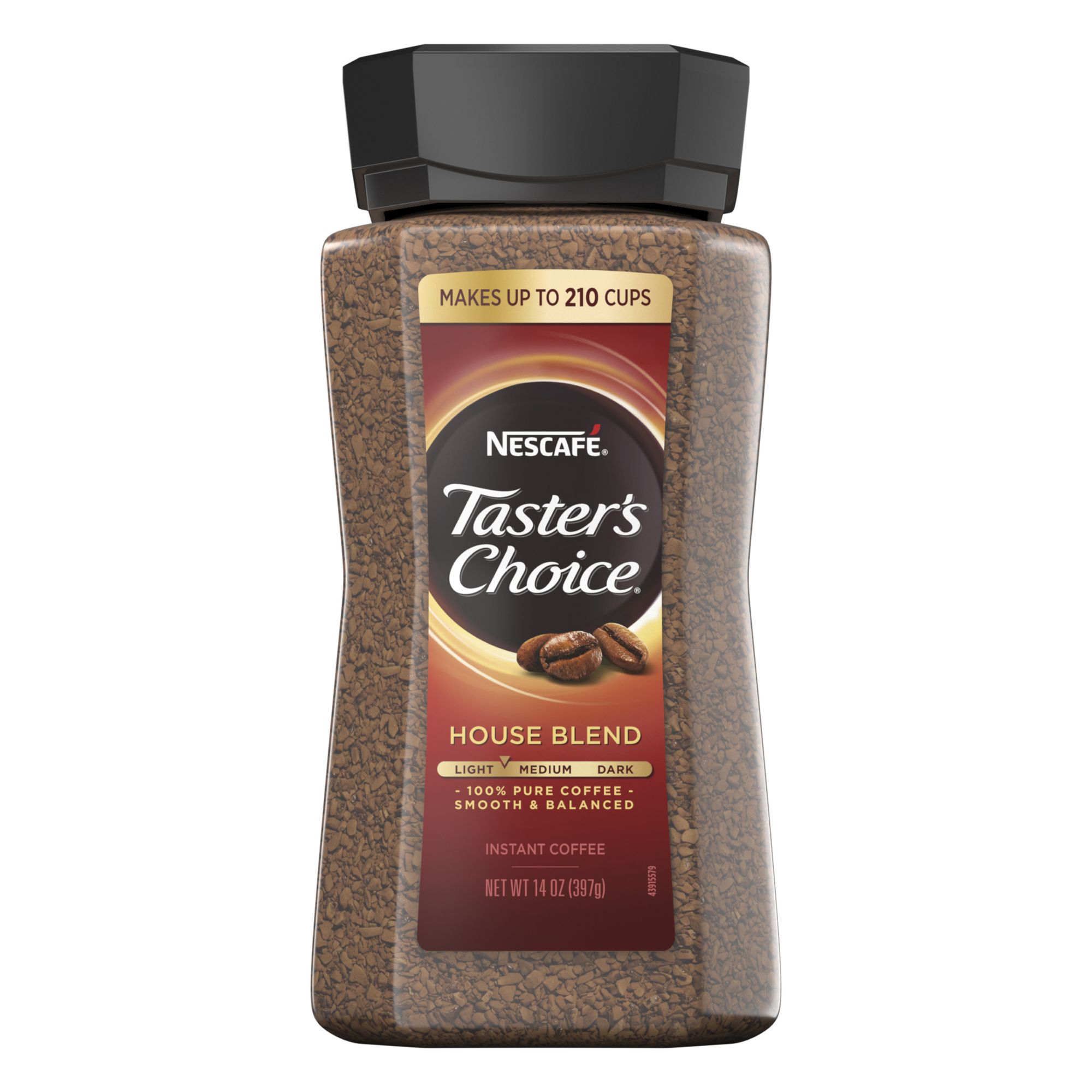 Nescafé Classic 100% pure soluble coffee (14 g)