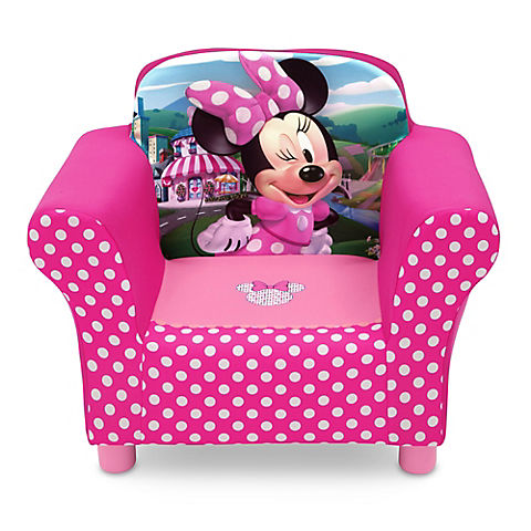 Delta Children Disney Minnie Mouse Upholstered Toddler Chair