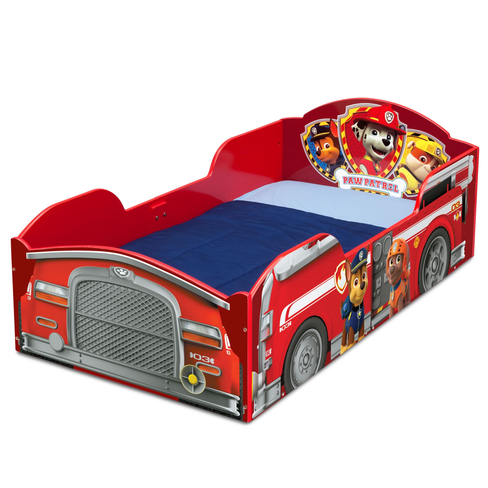 paw patrol wooden bed