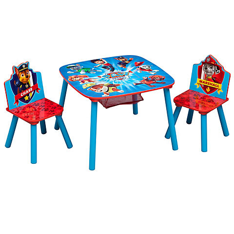 Delta Children Nickelodeon PAW Patrol 3-Pc. Table and Chair Set with Storage