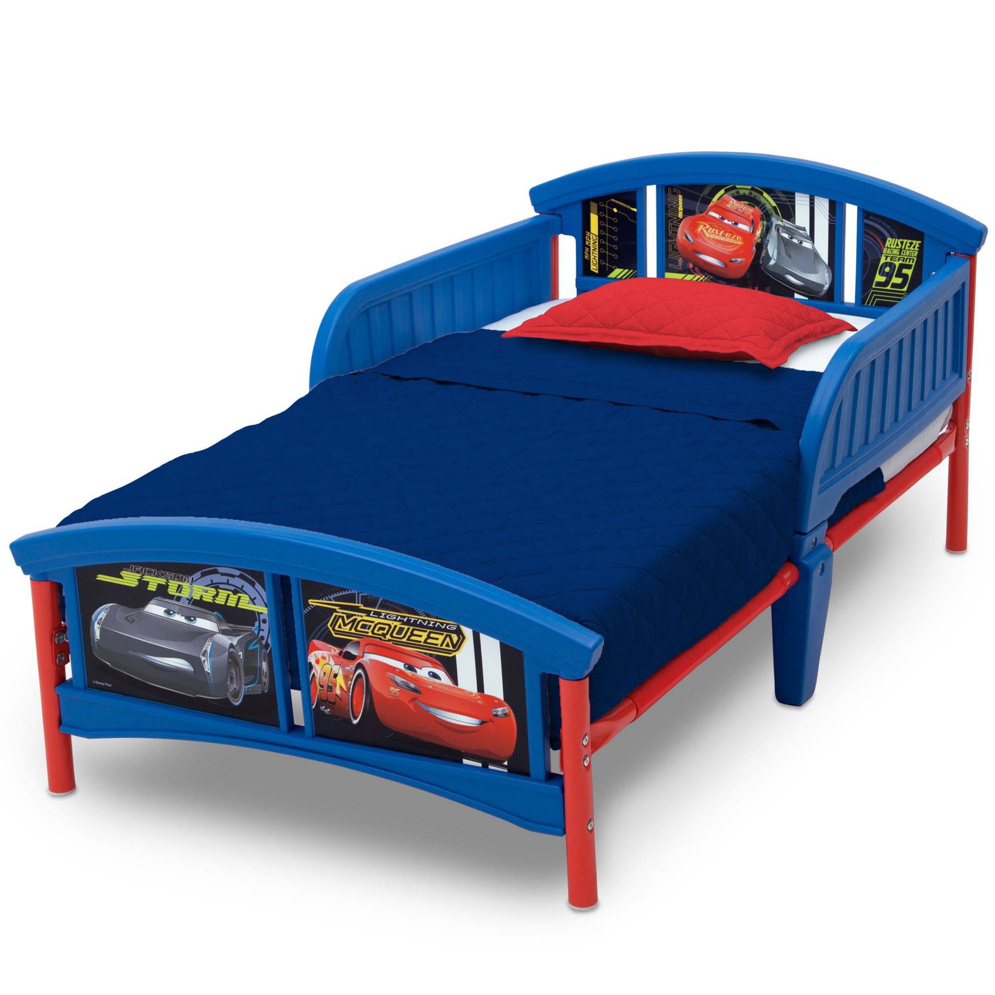 Blue toddler hot sale bed