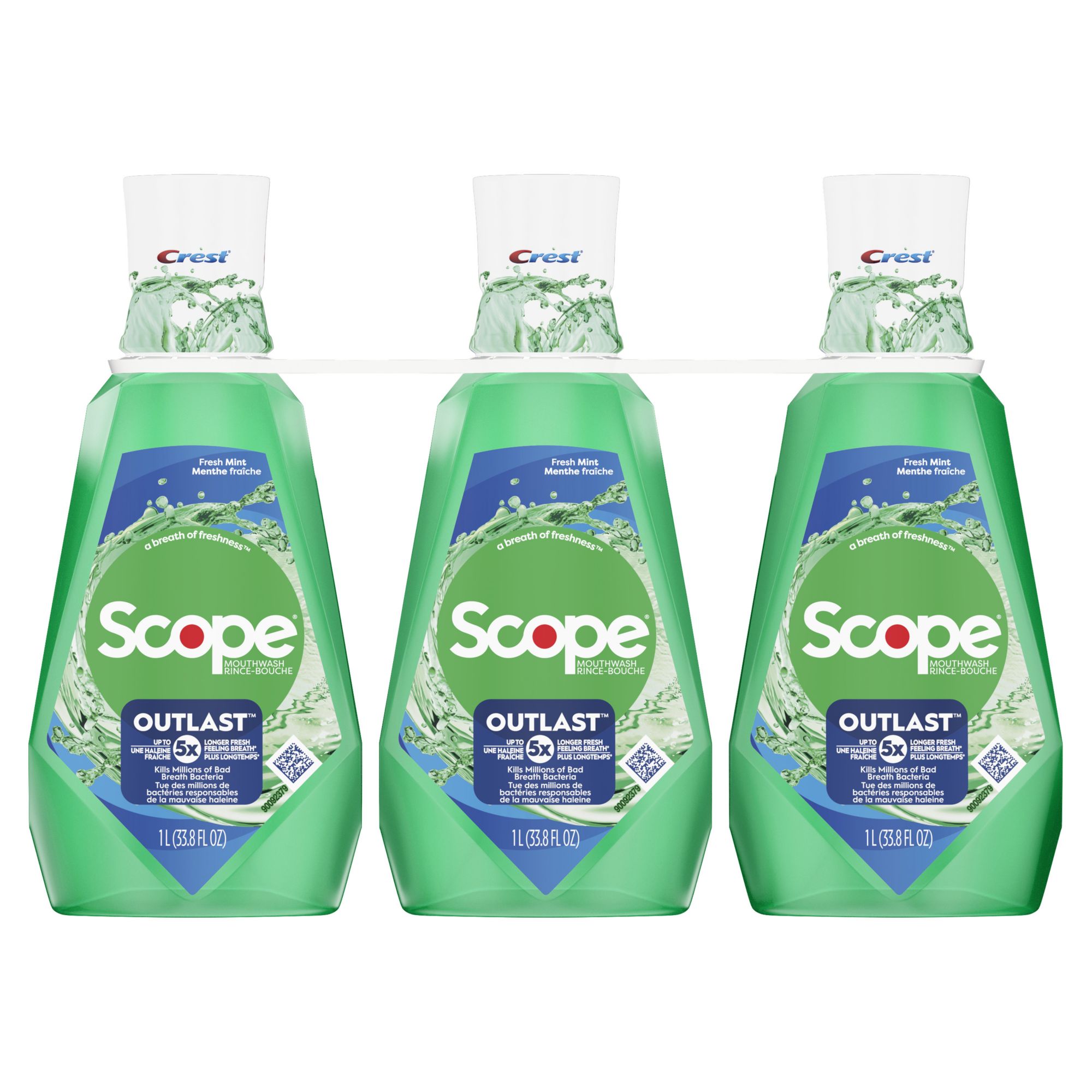 Crest Complete Toothpaste, Whitening + Scope Liquid Gel, Minty Fresh, 100  mL : : Health & Personal Care