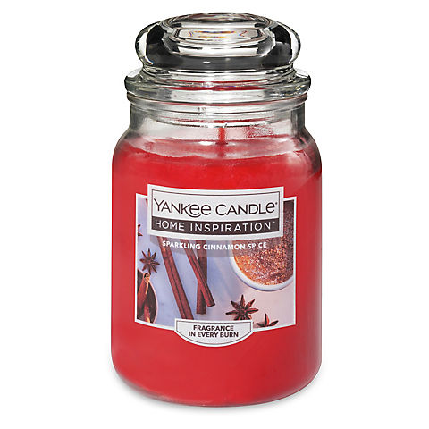 Yankee Candle Jar Candle, 19 oz. - Sparkling Cinnamon Spice