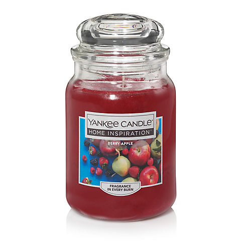 Yankee Candle Jar Candle, 19 oz. - Berry Apple