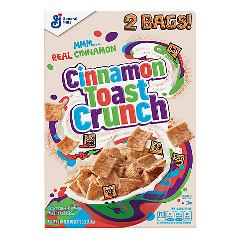 Cinnamon Toast Crunch Cereal, 49.5 oz.