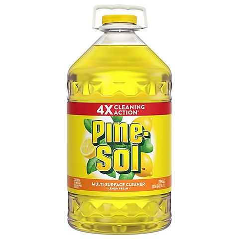 Pine-Sol Lemon-Scent Cleaner, 175 oz.