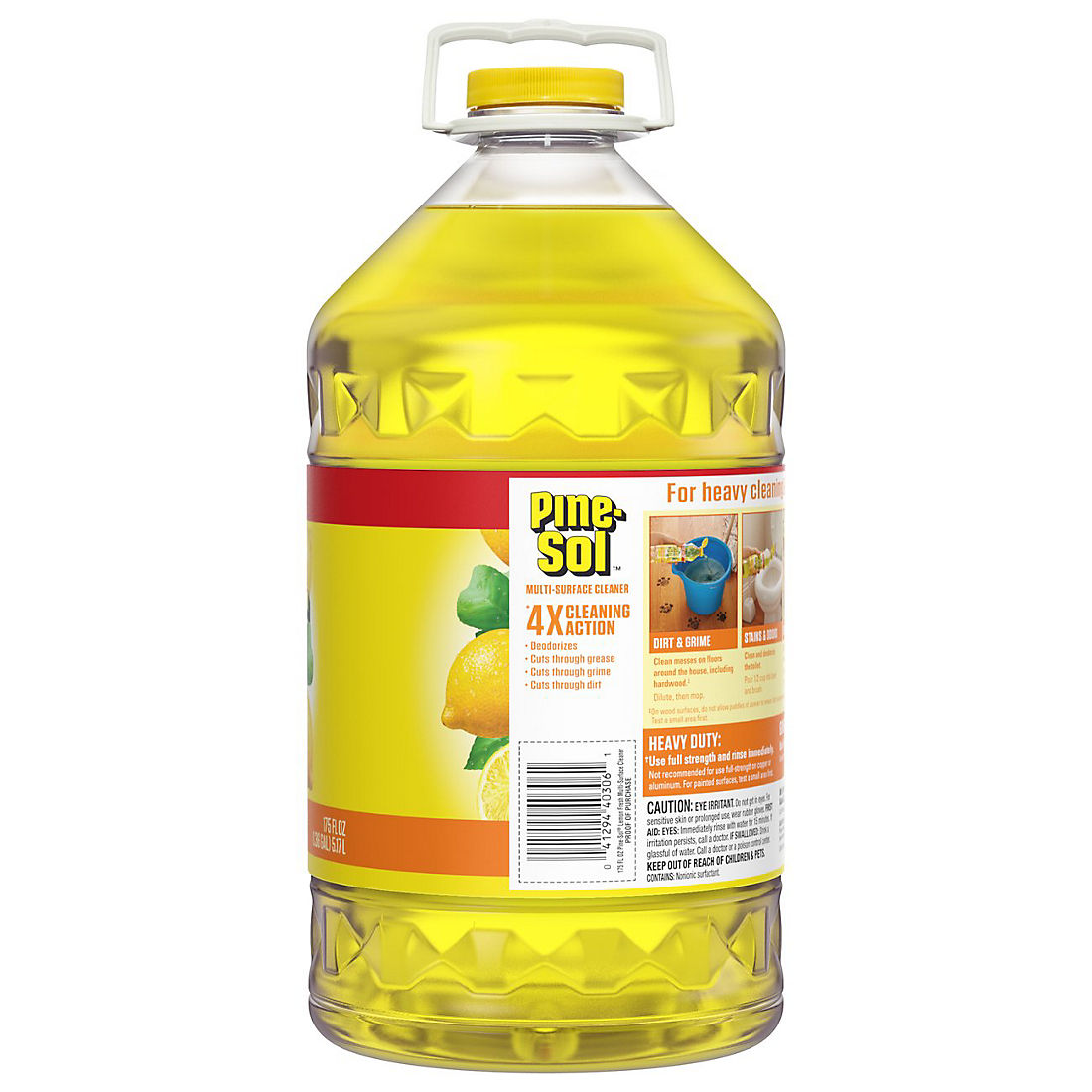 Pine-Sol Lemon-Scent Multi Surface Cleaner, 175 oz.
