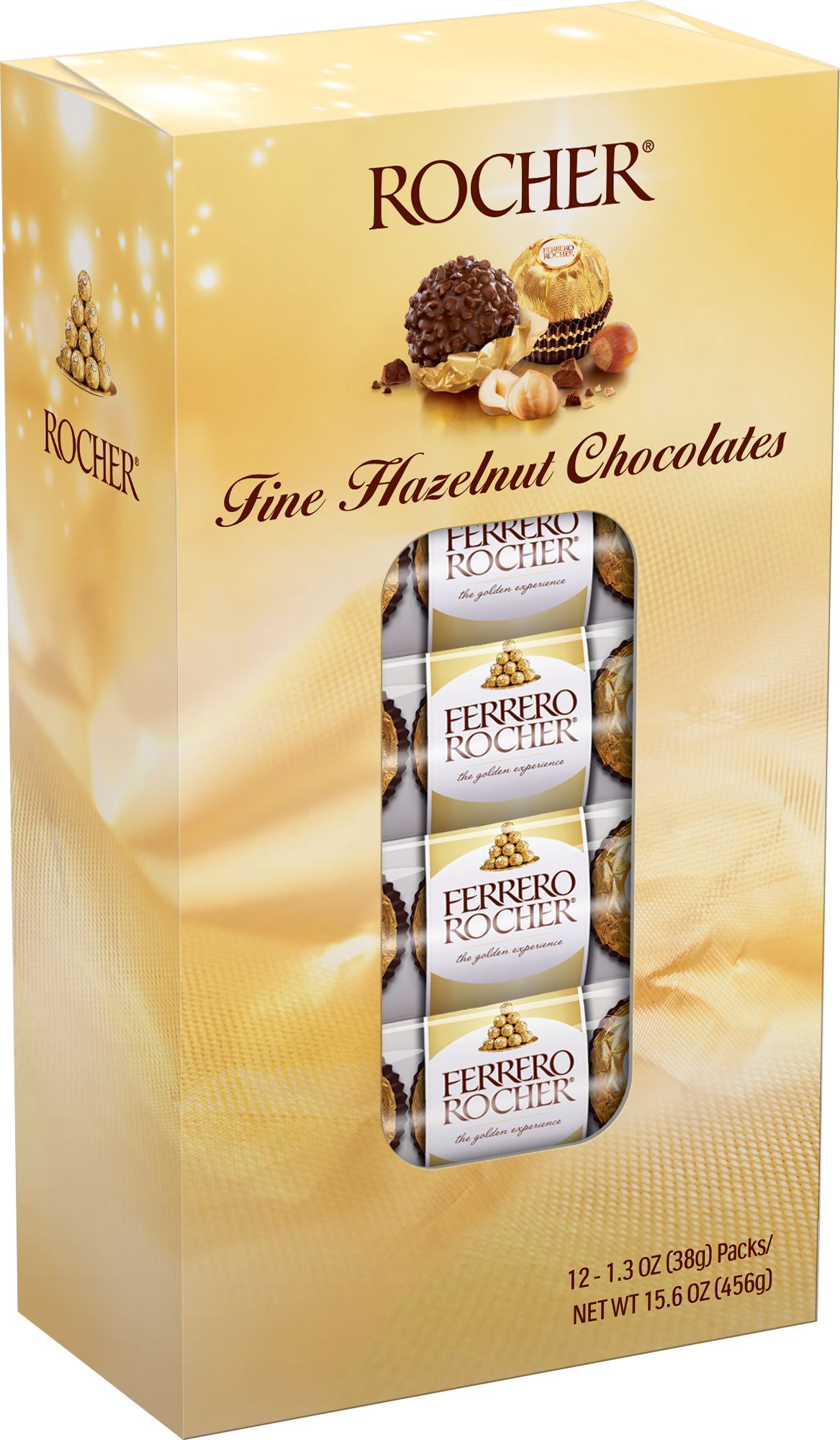 Ferrero Rocher Fine Hazelnut Chocolates Bjs Wholesale Club