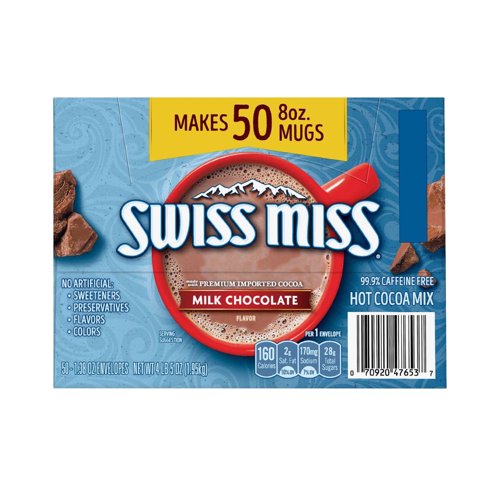 Swiss Miss, Hot Cocoa Mix, 1.38 oz, 50-Count