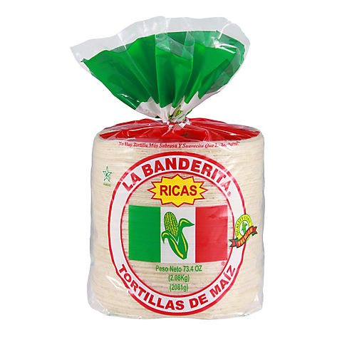 La Banderita Tortillas de Maize, 73.4 oz.