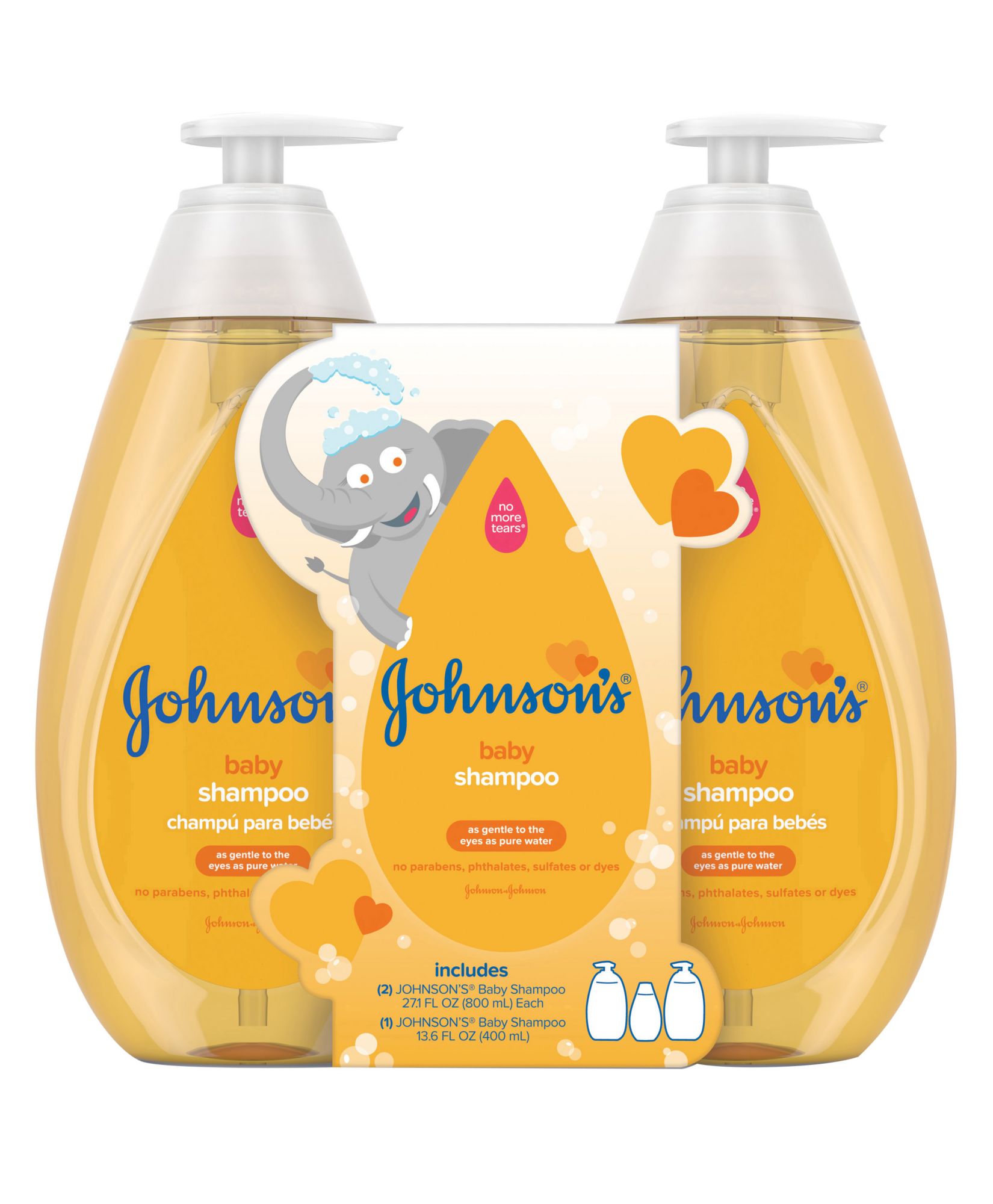 johnson baby wash and shampoo