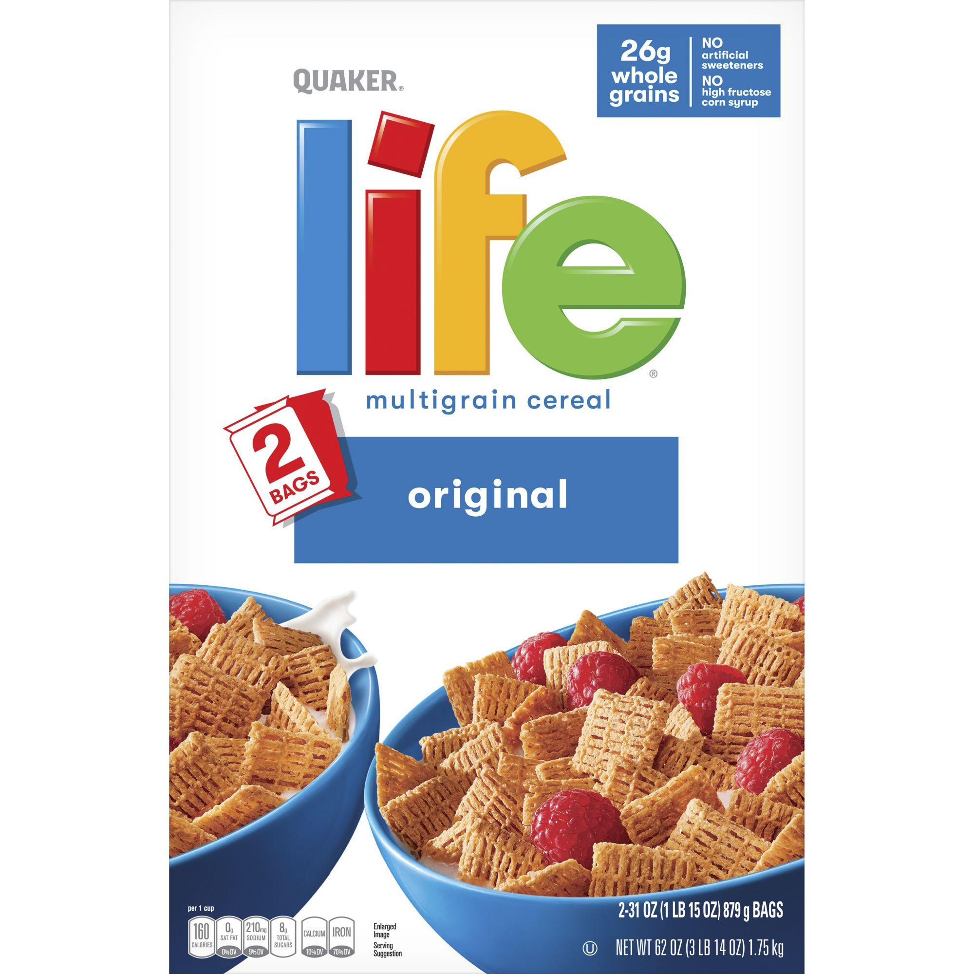 life cereal cinnamon nutrition facts