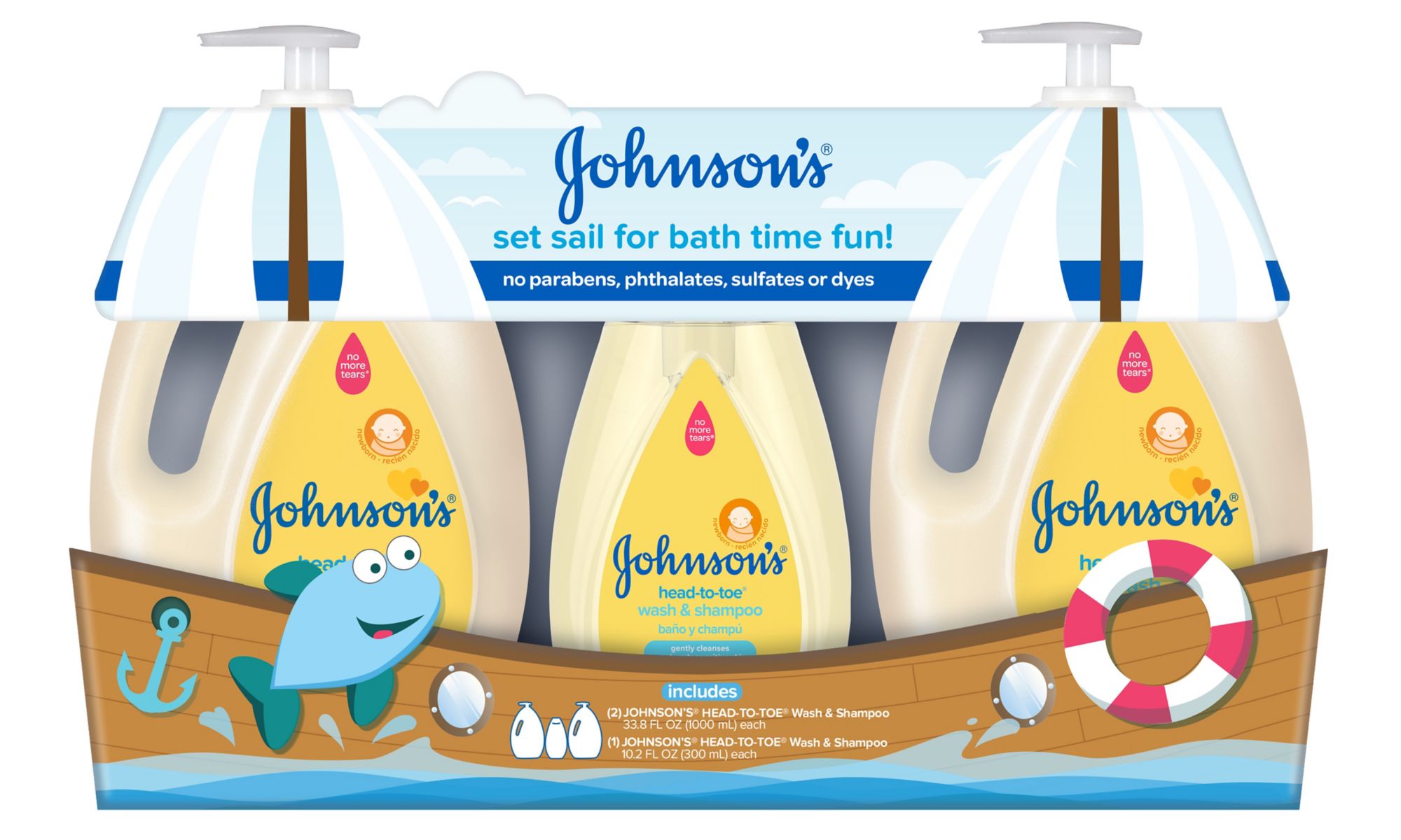 johnson and johnson head to toe baby wash safe