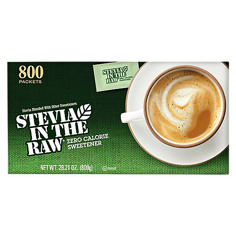 Stevia In The Raw Zero-Calorie Sweetener, 800 ct.