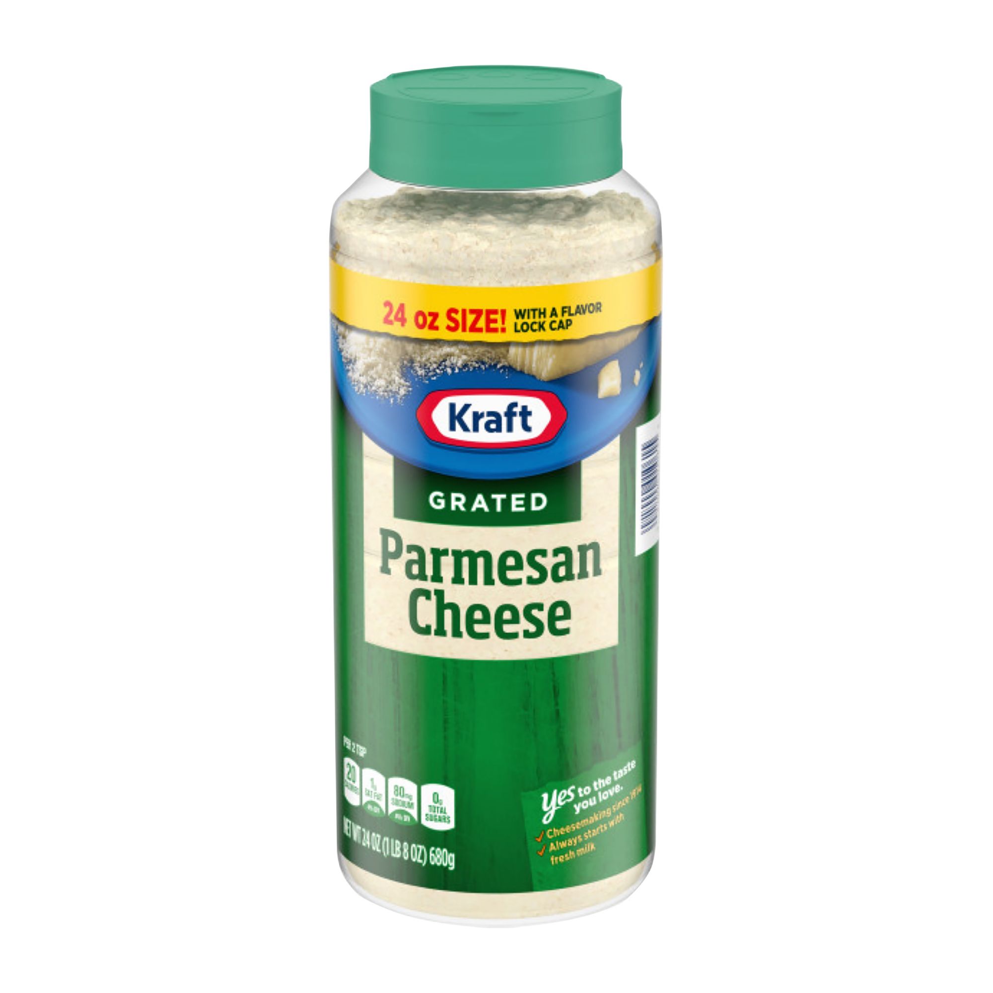 Kraft Grated Parmesan Cheese - 8 oz canister