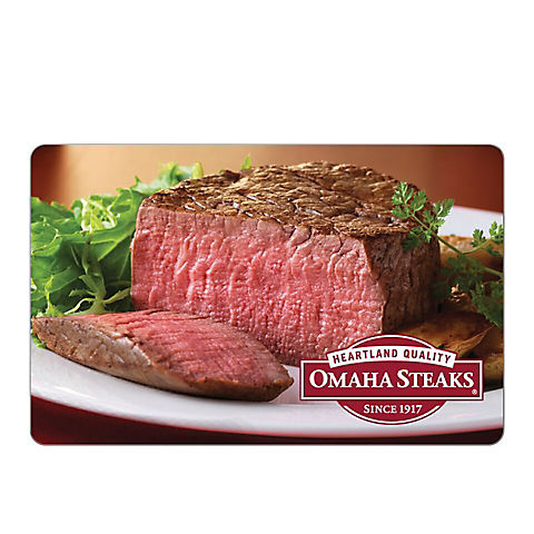 $25 Omaha Steaks Gift Card