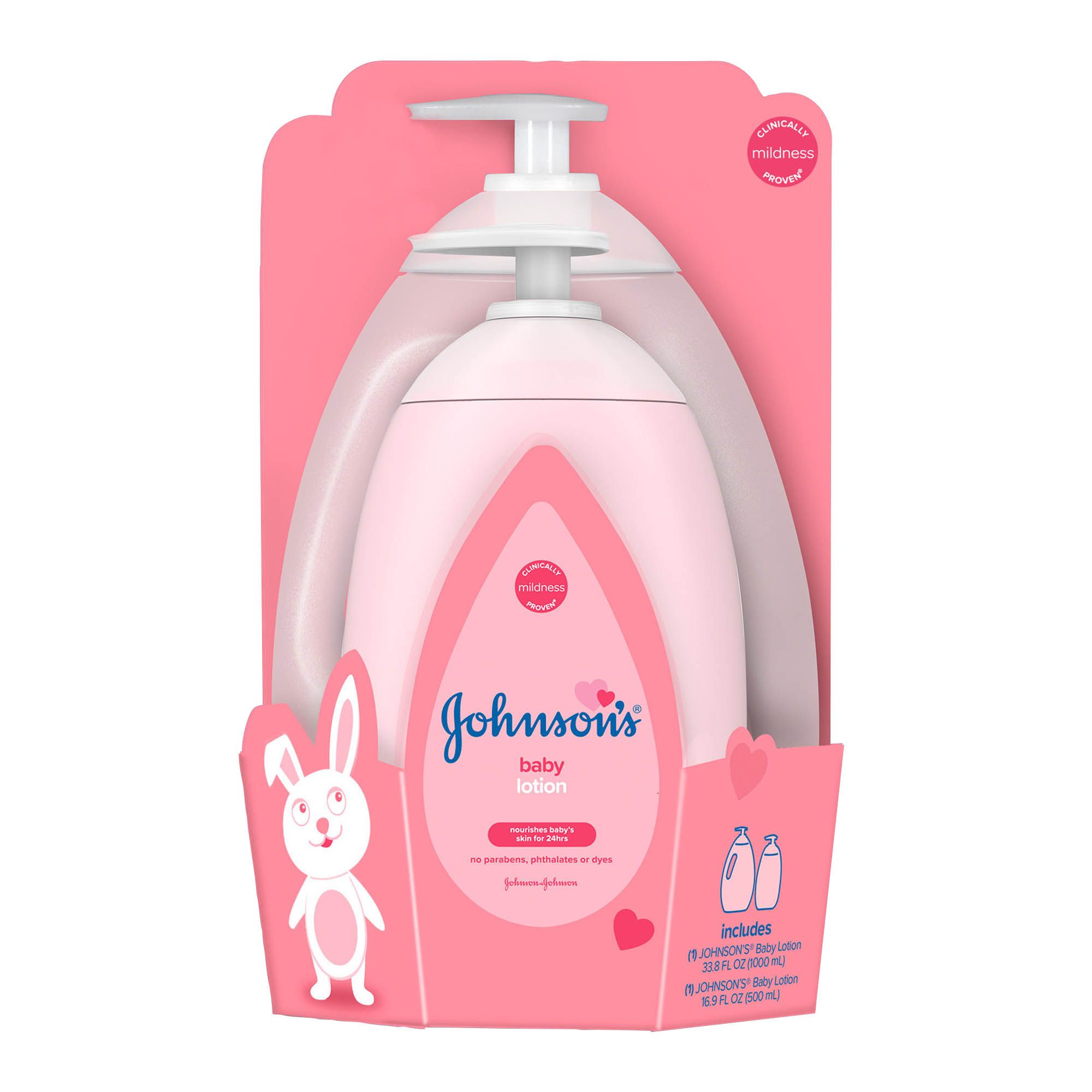 pink johnson baby lotion