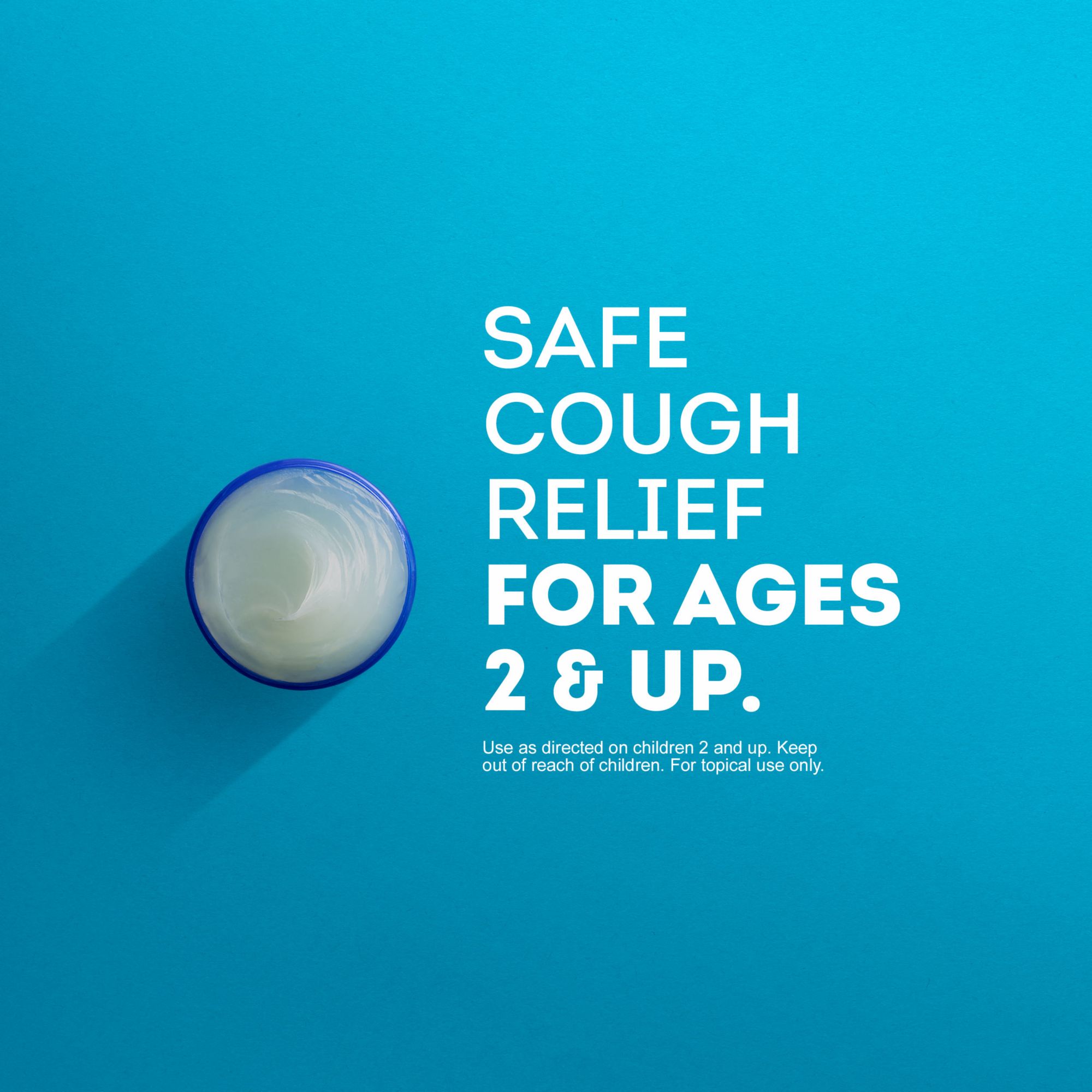 Children's VapoRub, Ointment, Cough Suppressant, 2+ Years, 1.76 oz (50 g)