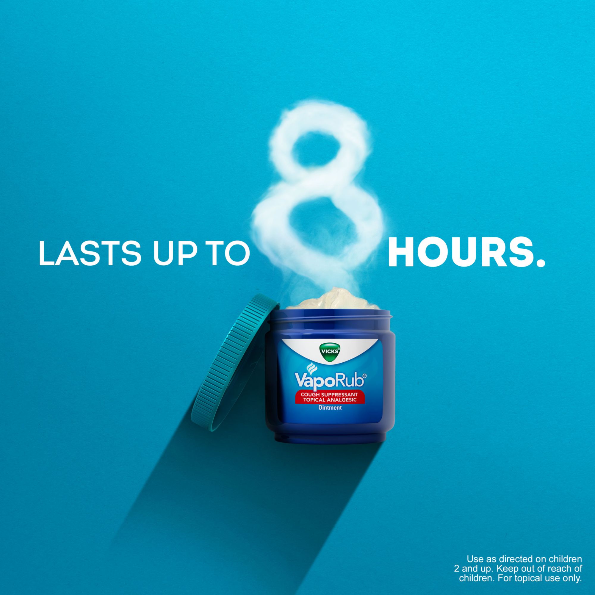 Vicks VapoRub Cough Suppressant Topical Ointment