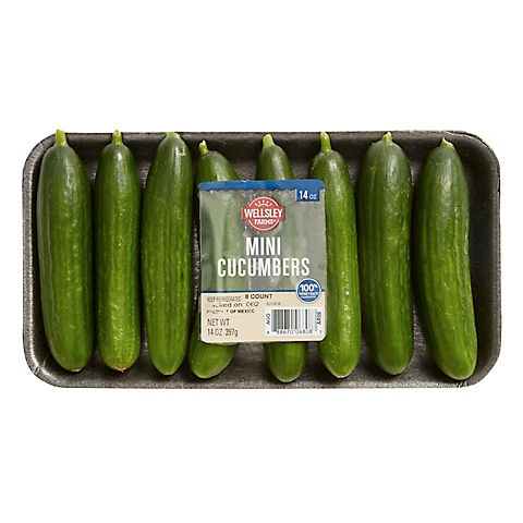 Wellsley Farms Mini Cucumbers, 8 ct.