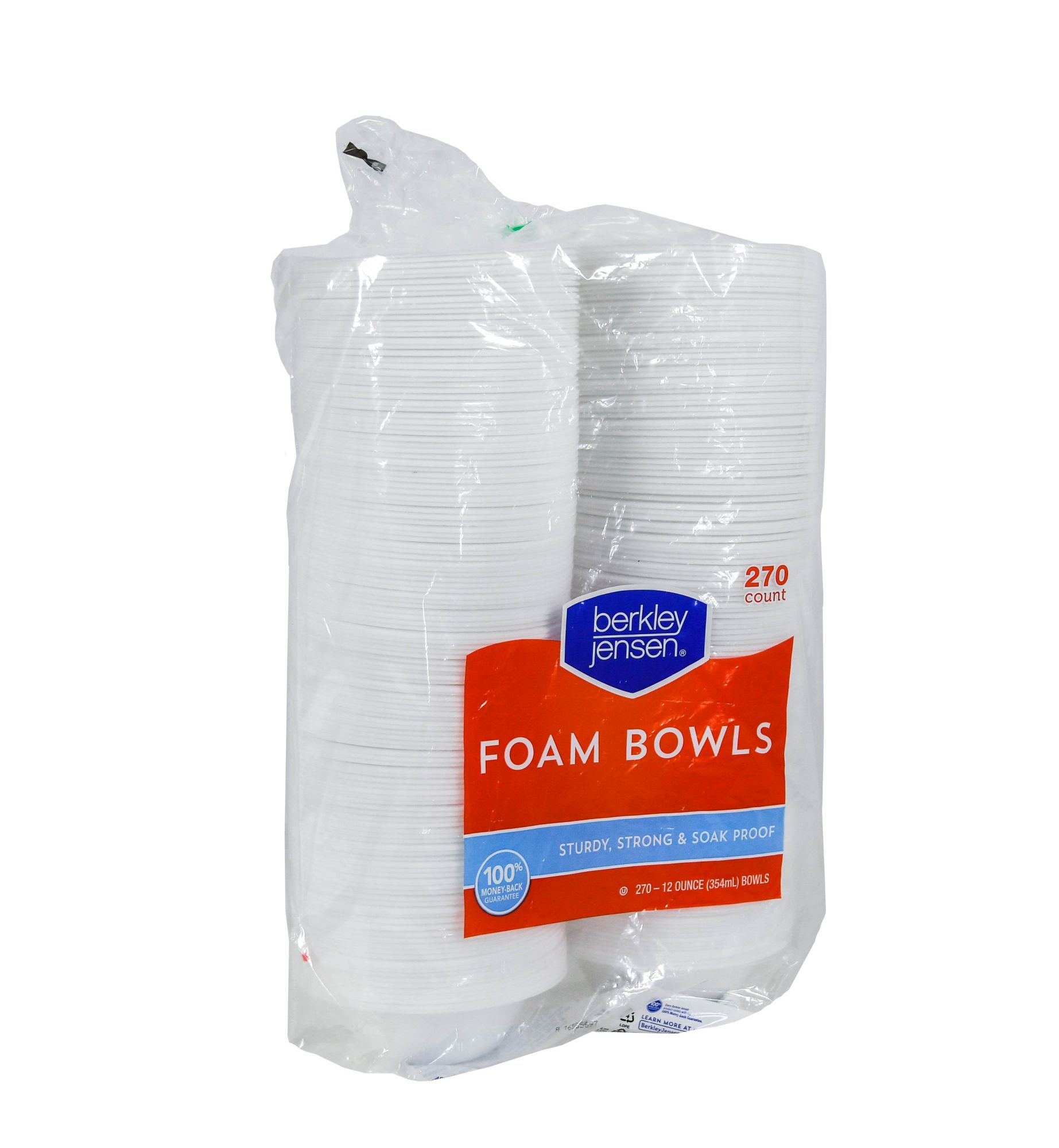 Soak Proof Foam Bowls, 12 oz, 50 Count