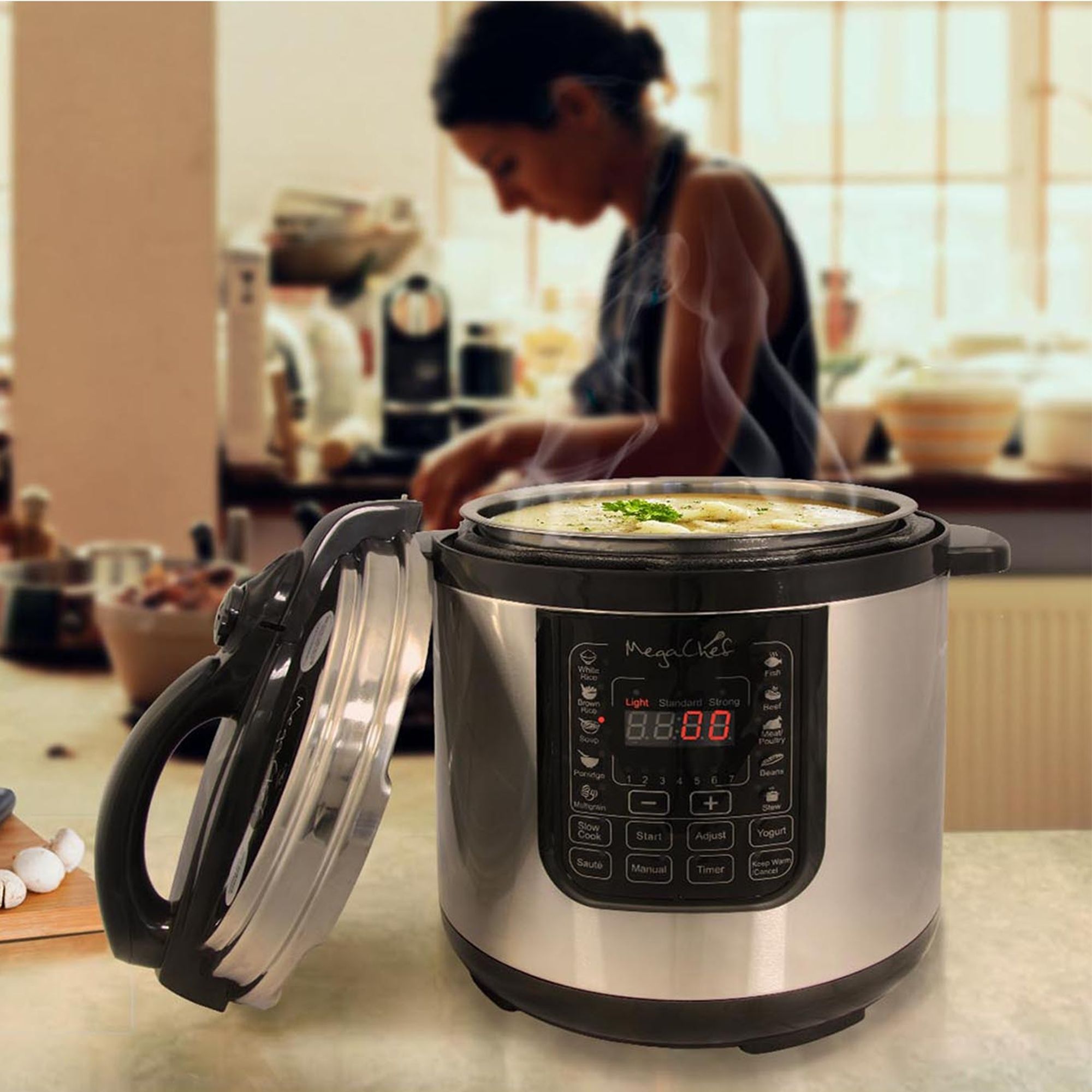 Bella Multi Cooker 10-Qt. with Digital Display