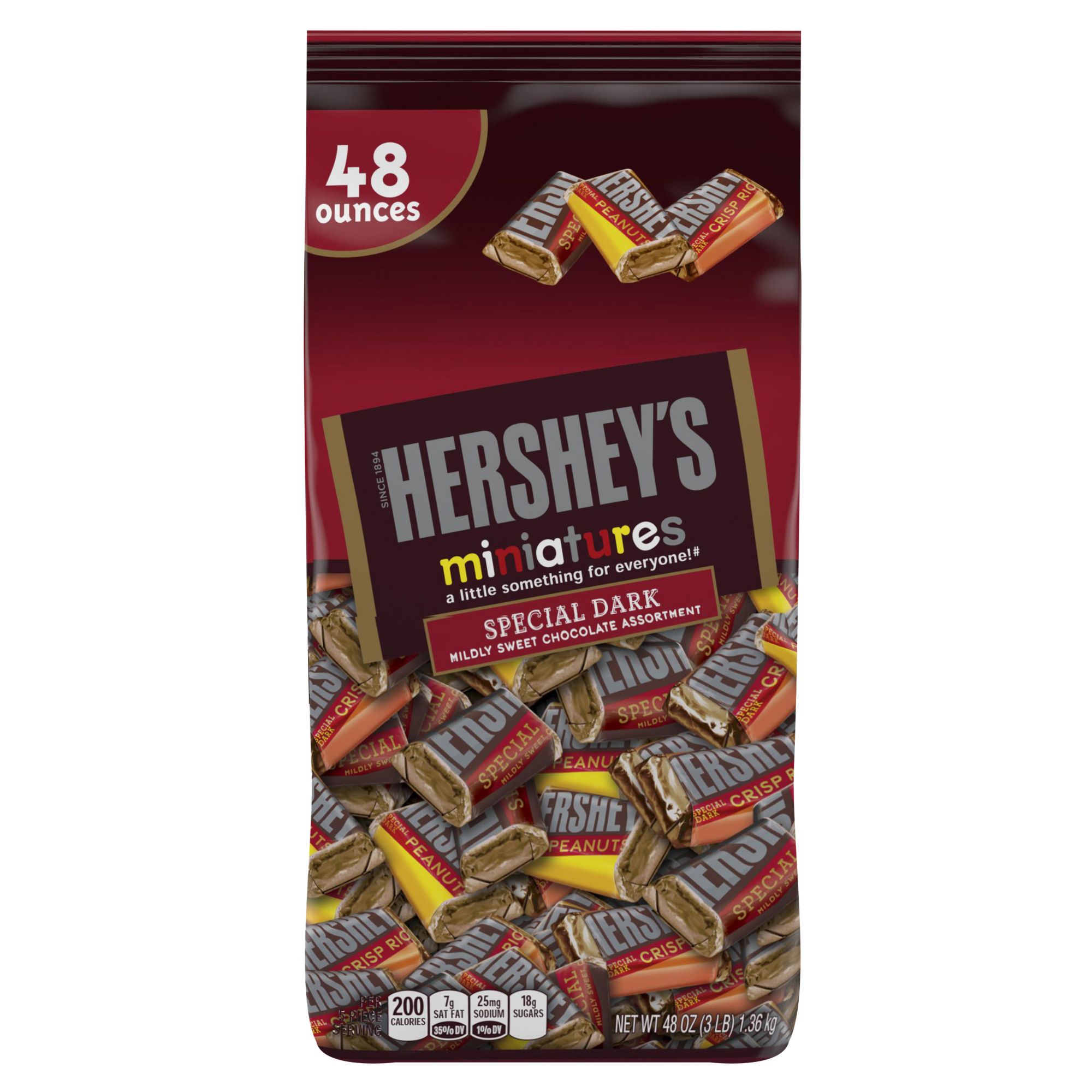 M&M's Dark Chocolate Bar with Minis, 4 Oz.