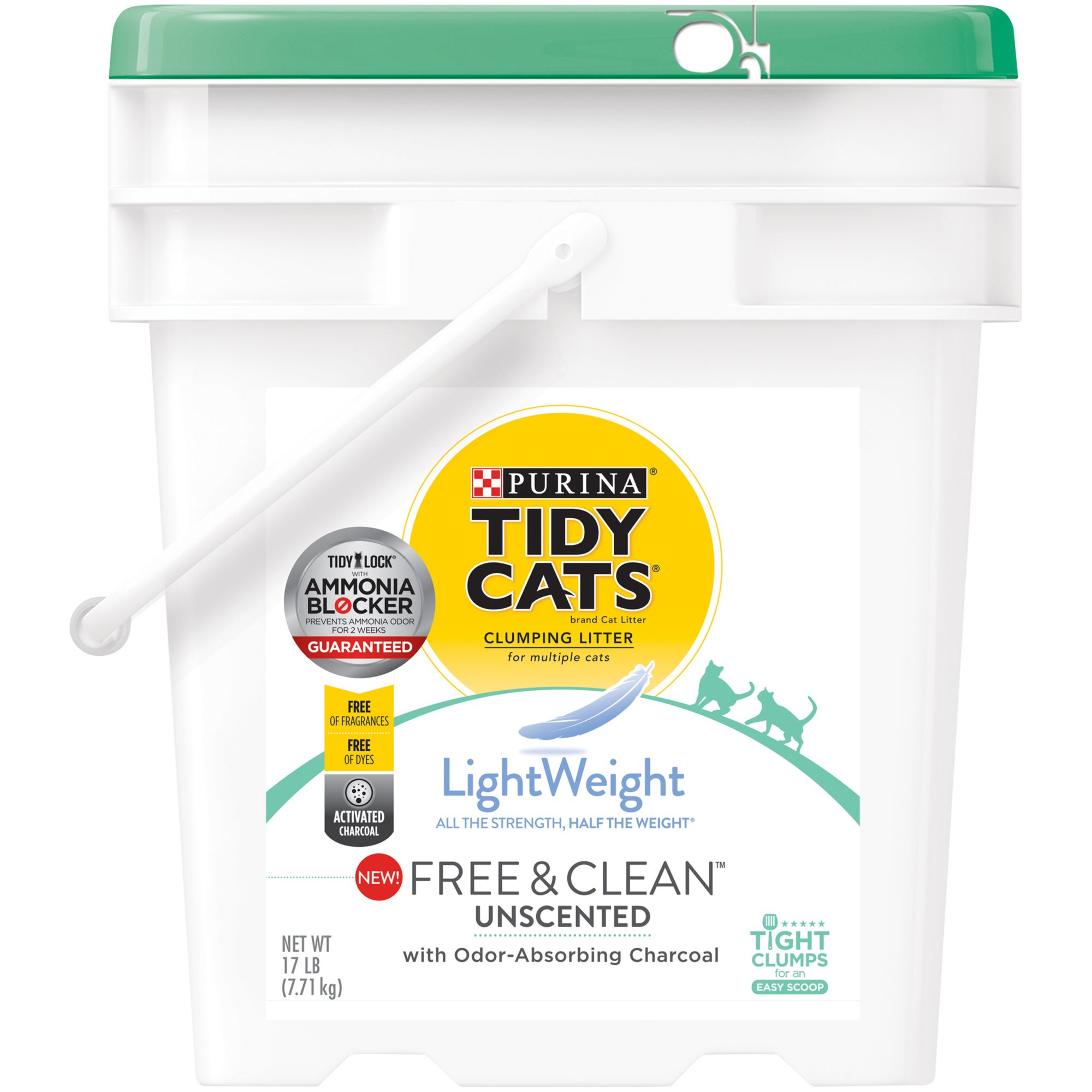 clean and tidy cat litter