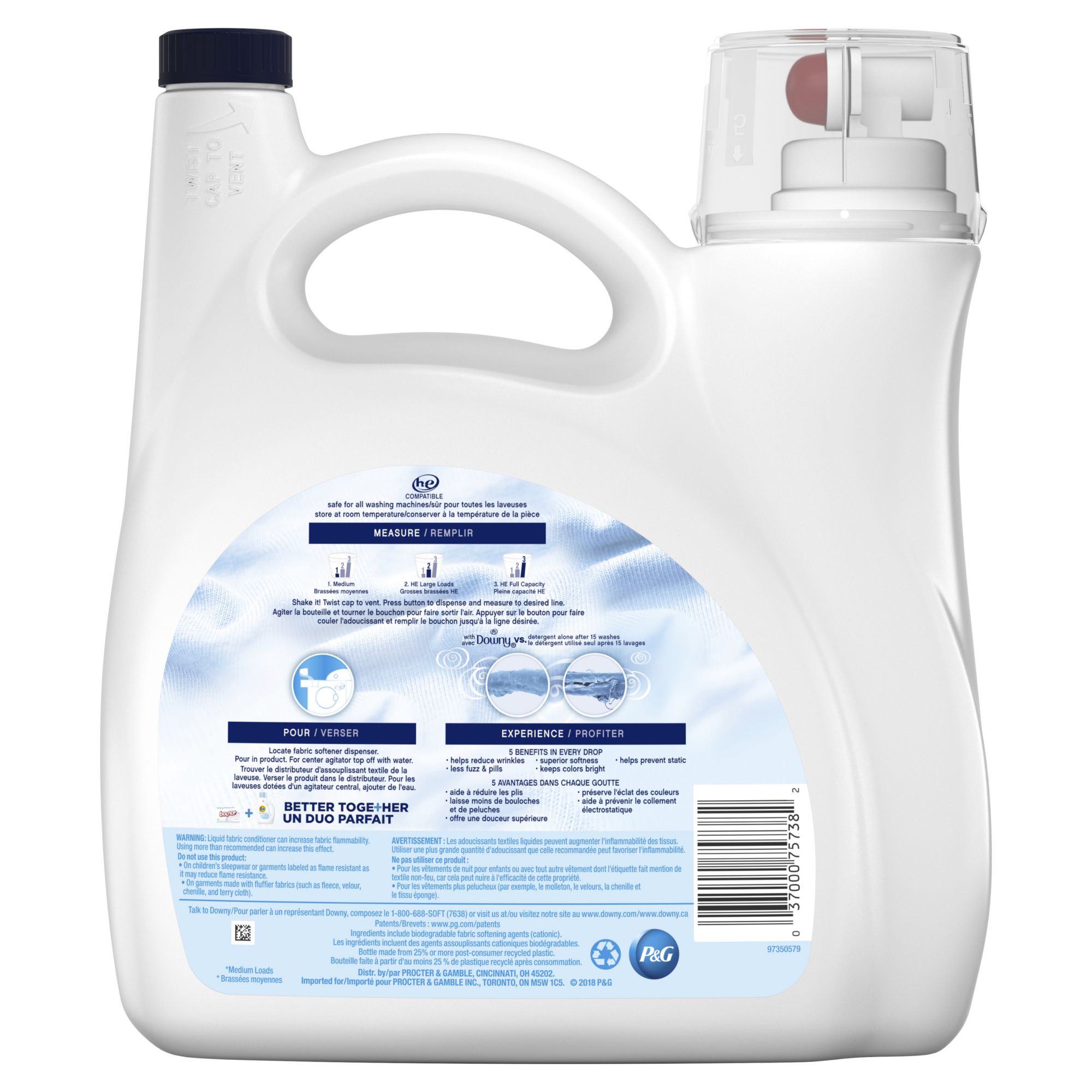 Downy Free and Gentle Ultra Concentrated Liquid Fabric Conditioner