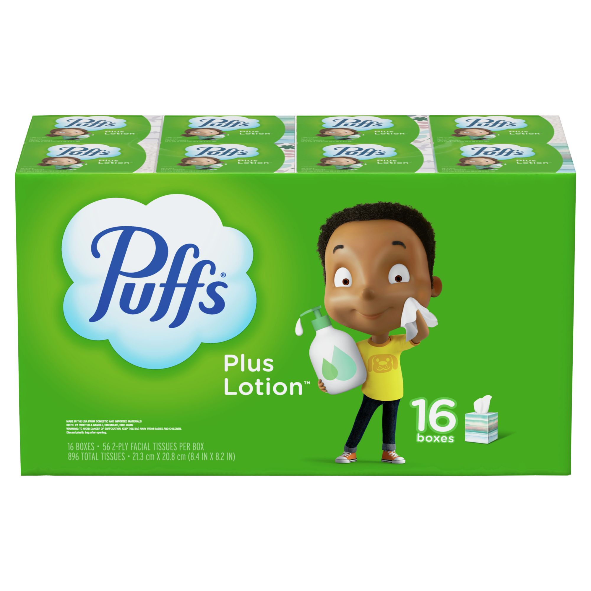 Puffs Plus Lotion Facial Tissue - 8 count at Menards®