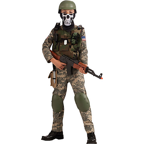 Camo Trooper Child Costume - Medium