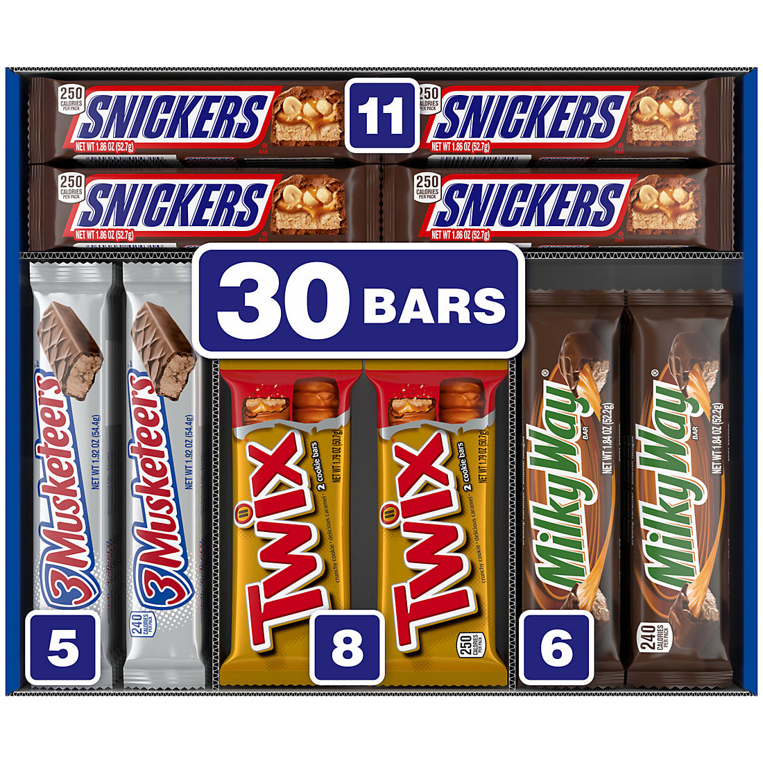 Mars Chocolate Bars Variety Pack