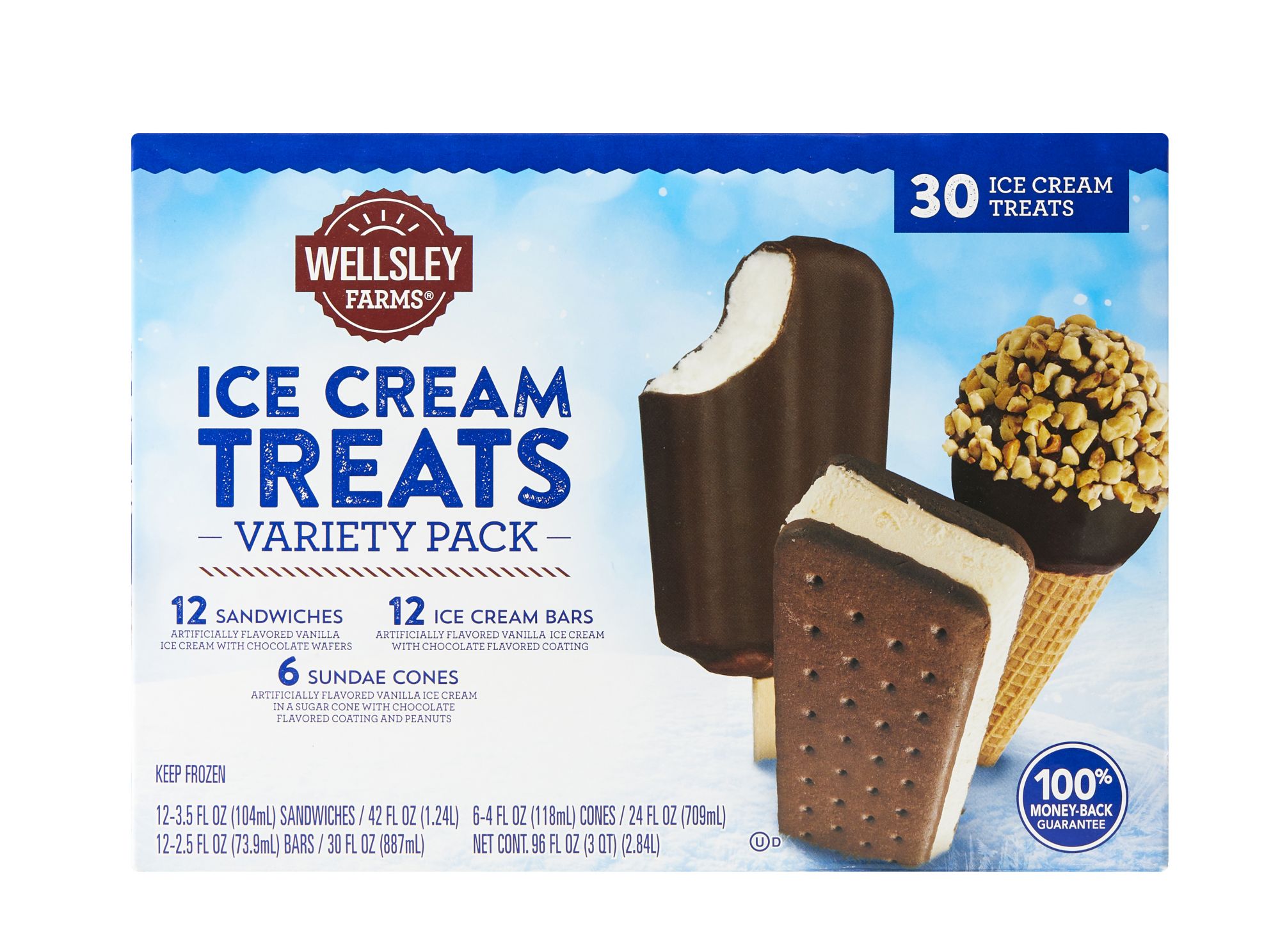 Nestle Frozen Dairy Dessert, Variety Pack, 40 ct