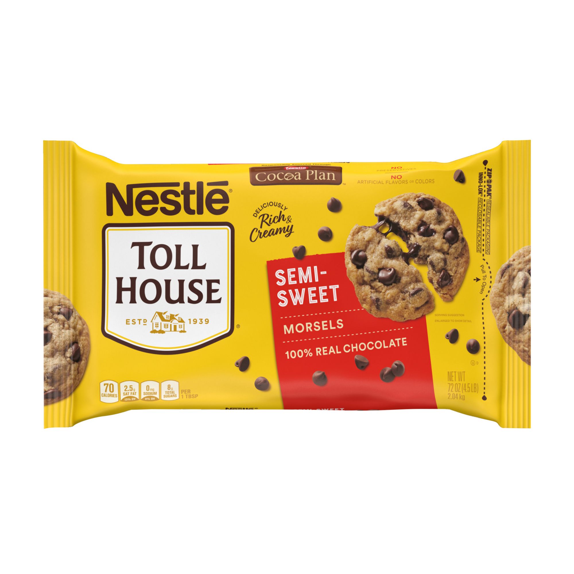Original Nestla A Toll Housea Chocolate Chip Cookies Recipe Myrecipes