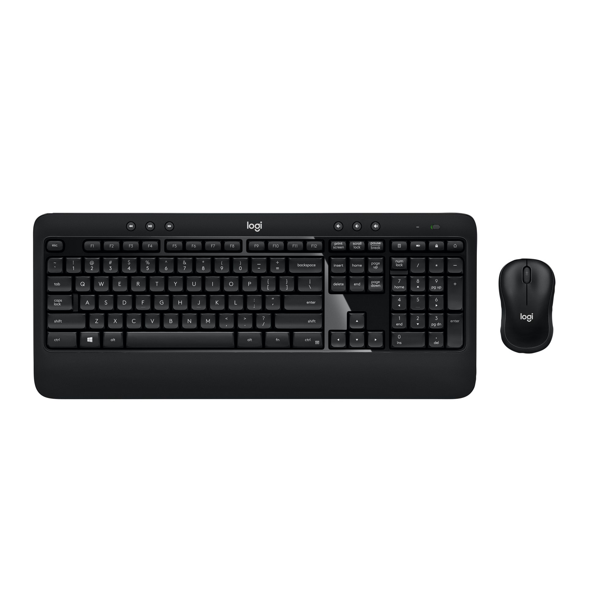 Logitech MK540 Advanced Wireless Keyboard and Mouse - Black