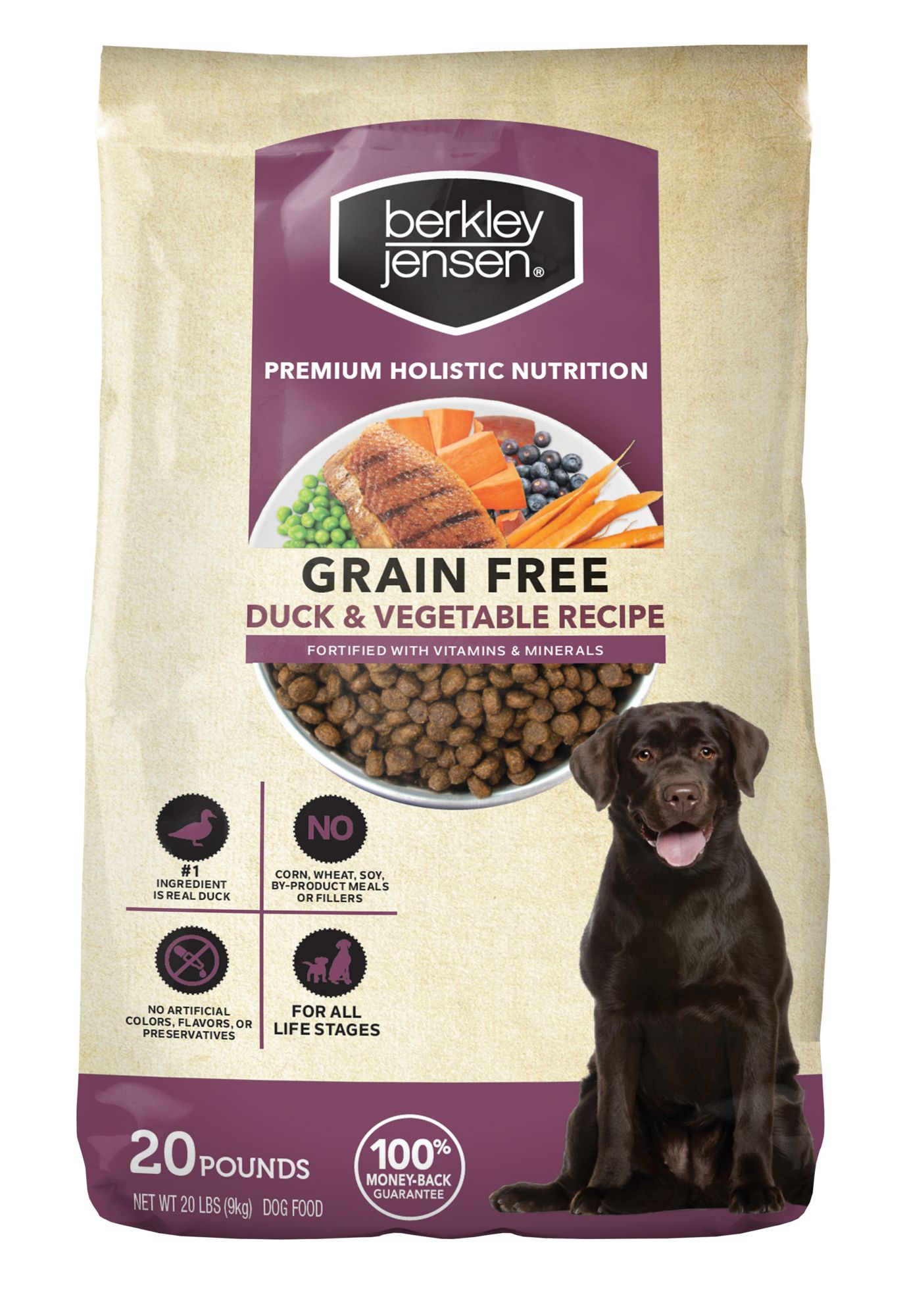 Berkley jensen grain 2025 free dog food