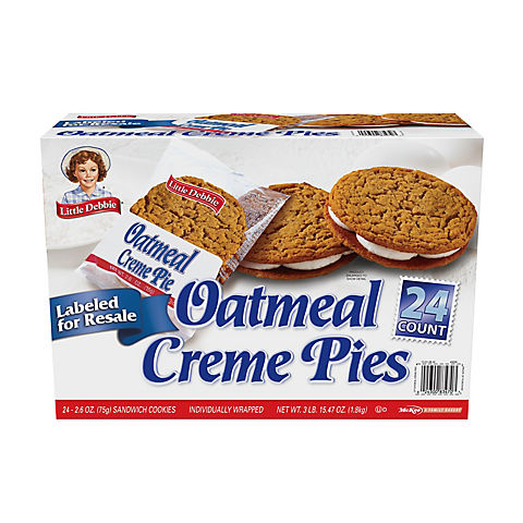 Little Debbie Oatmeal Creme Pies, 24 ct.