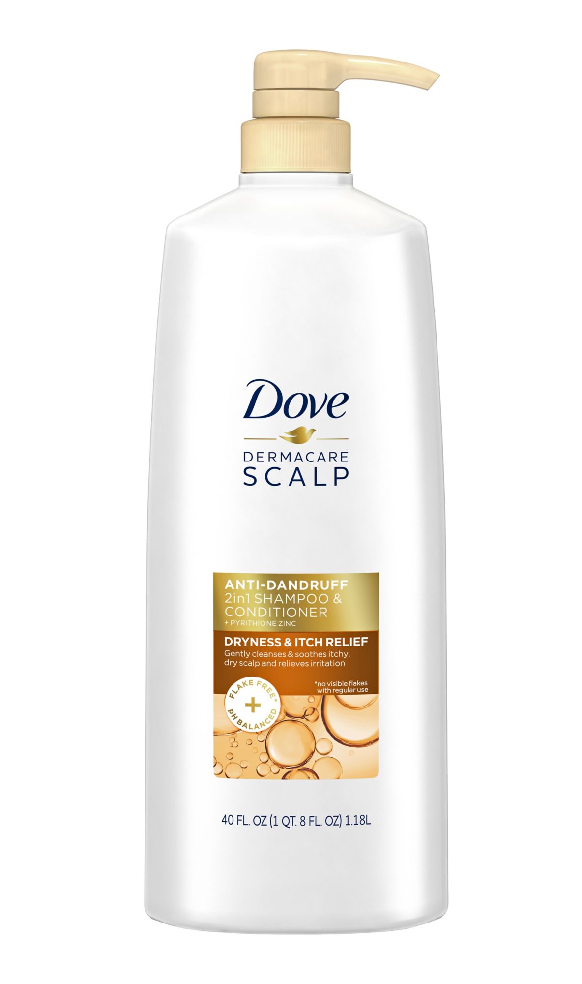 Dove Dermacare Scalp Anti Dandruff Shampoo And Conditioner 40 Fl Oz Bjs Wholesale Club