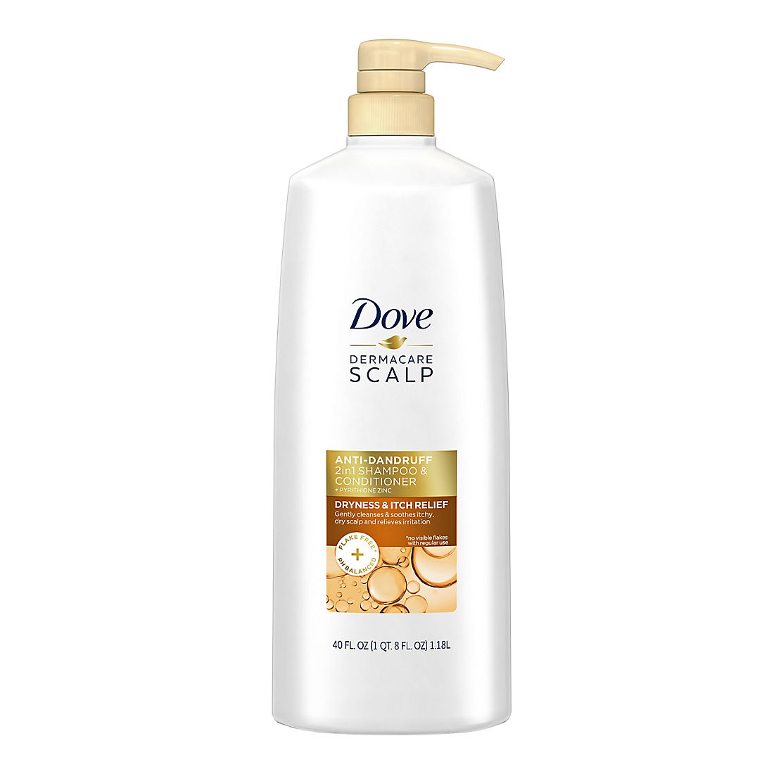 Dove Dermacare Scalp Anti Dandruff Shampoo And Conditioner 40 Fl Oz Bjs Wholesale Club