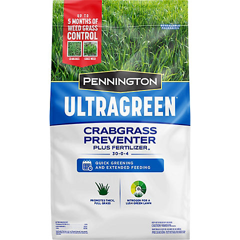 Pennington Ultragreen Crabgrass Preventer Plus Fertilizer, 5M