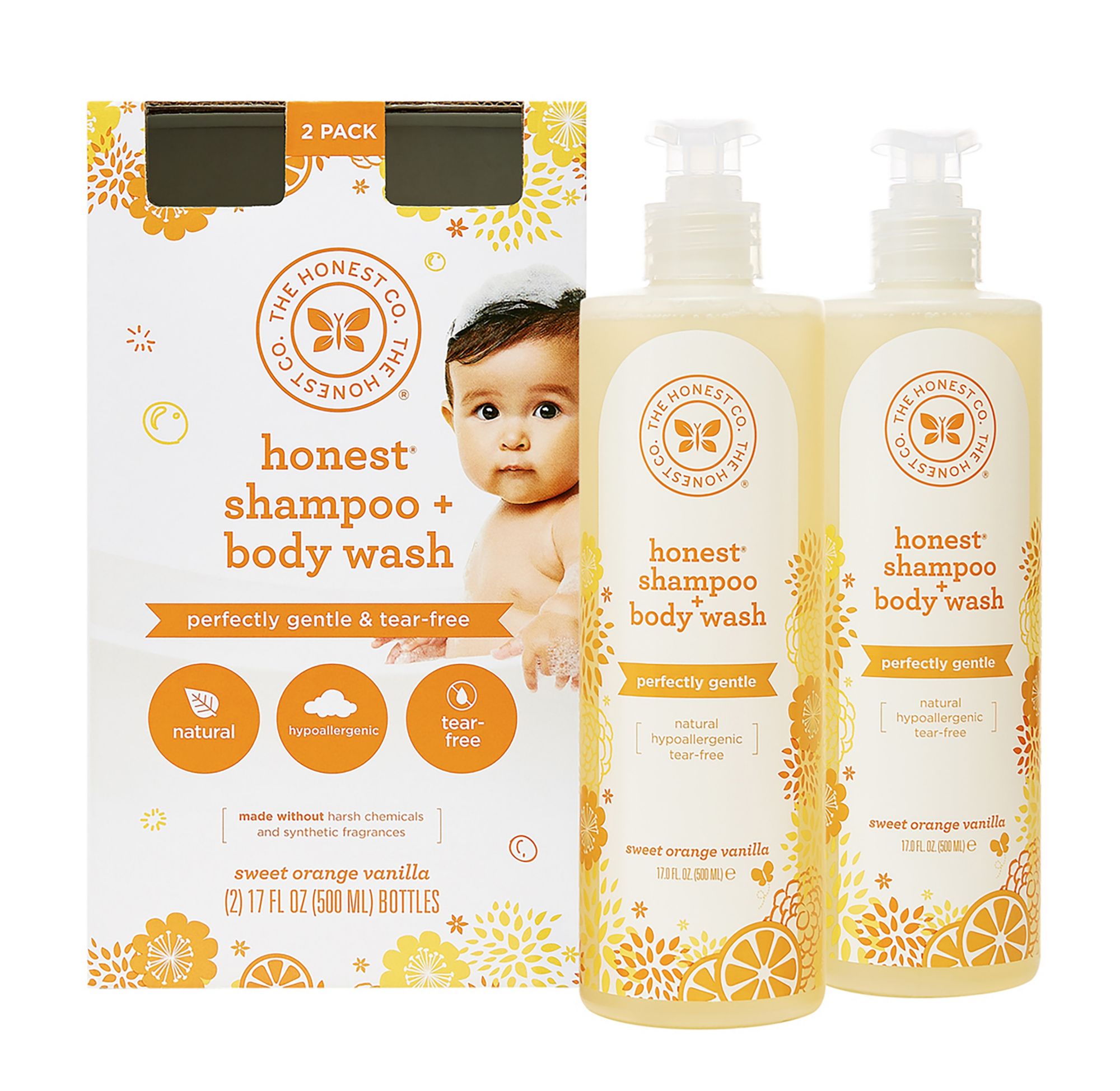 baby shampoo body wash