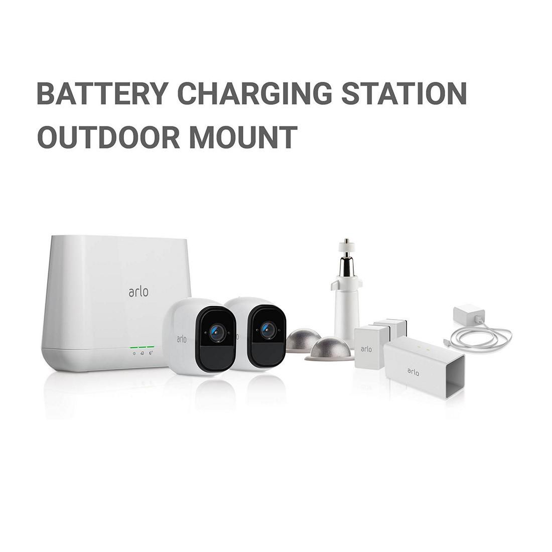 arlo camera charging