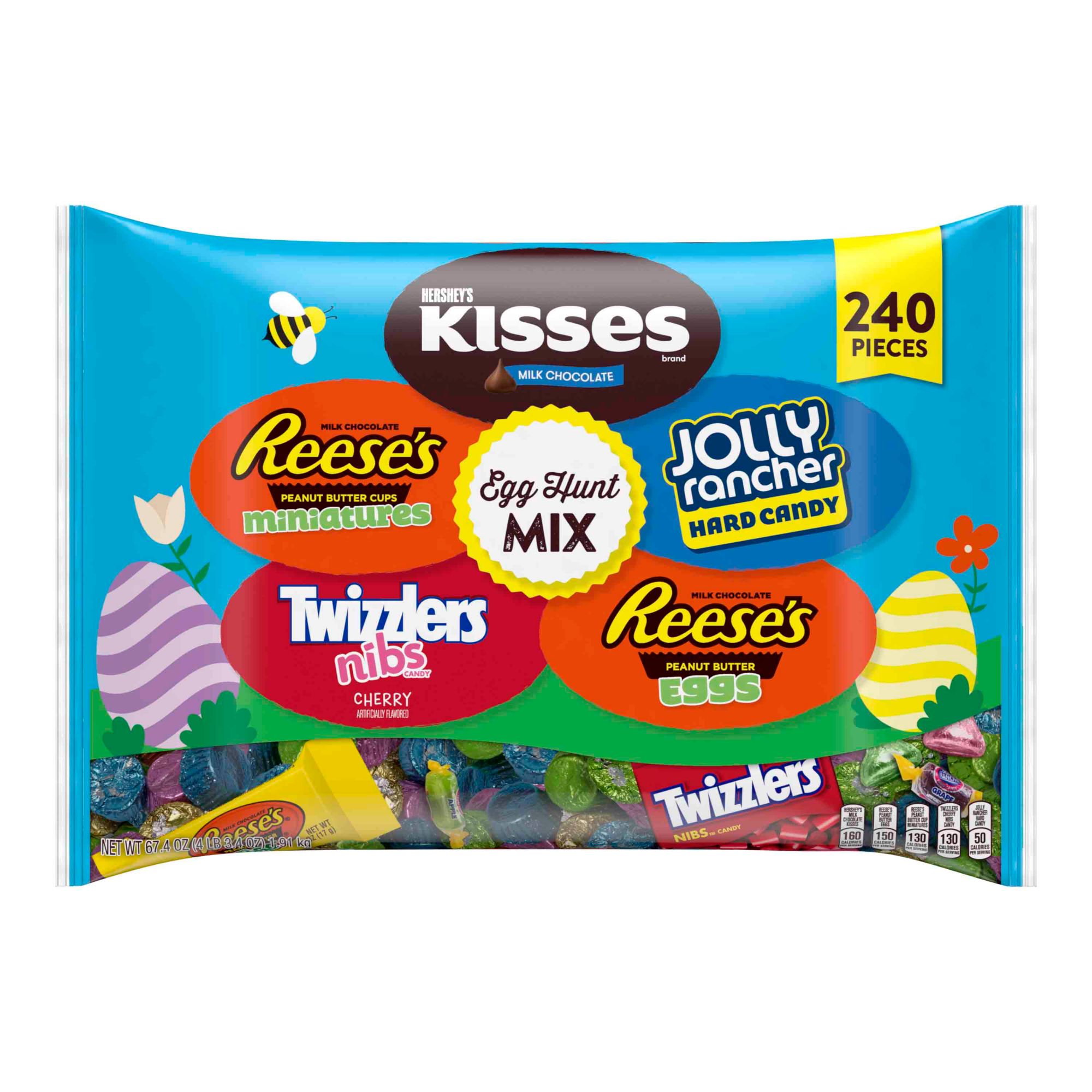 Hershey S Easter Egg Hunt Assortment 240 Ct Bjs Wholesale Club