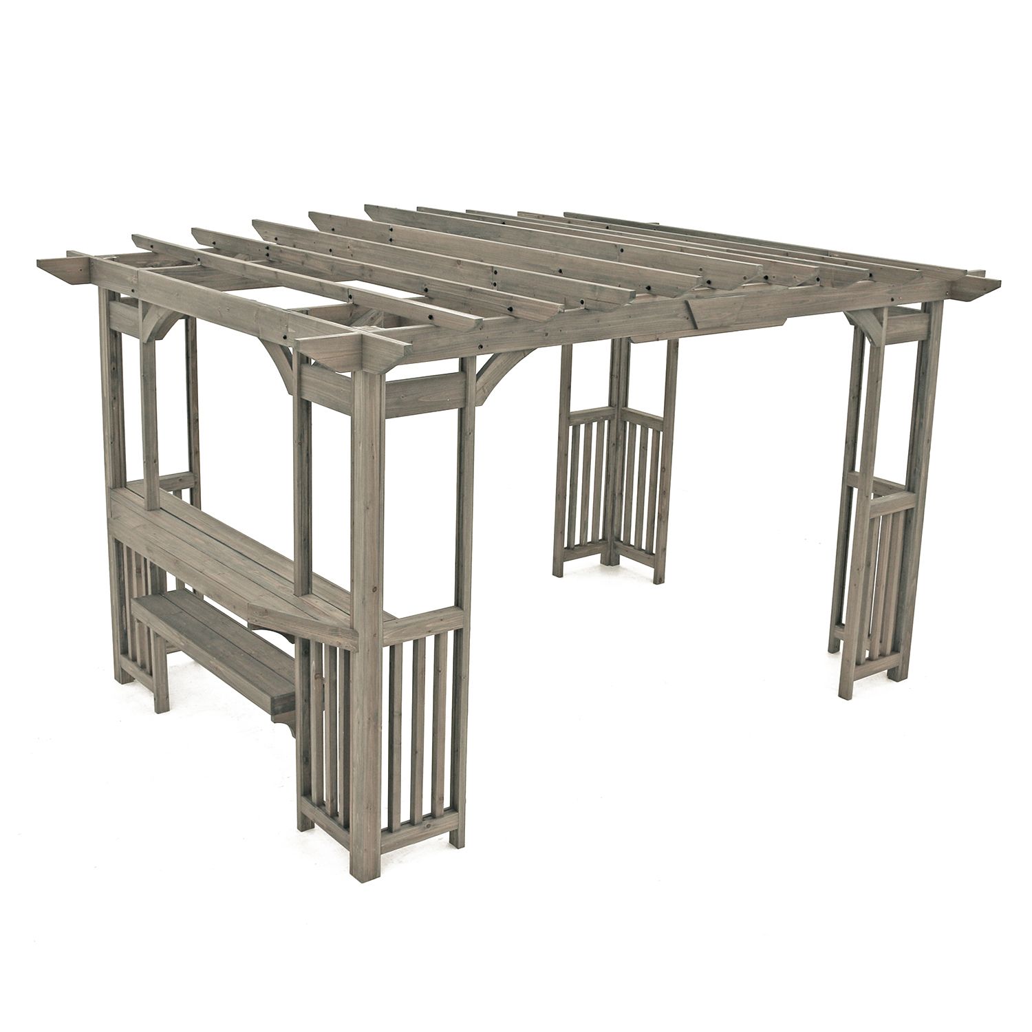 Yardistry Madison 14' x 10' Pergola with Bar | BJ's Wholesale Club