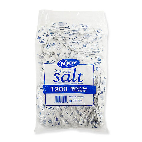N'joy Salt Packets, 15 pk./1,200 ct.